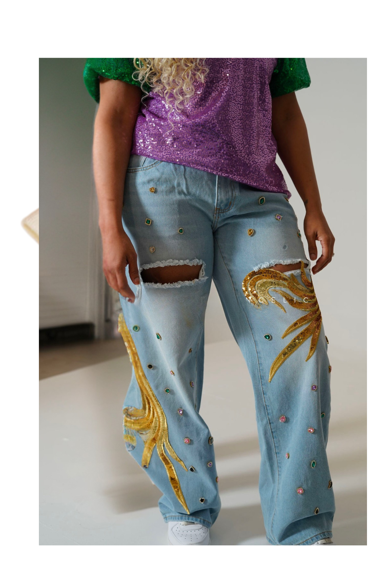 Carnival Royale Jeans- Custom Order