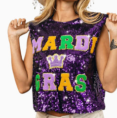 Mardi Glam Tee